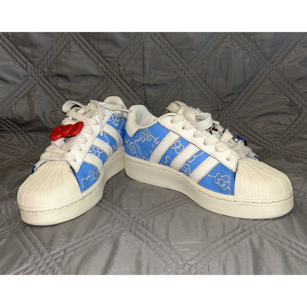 Hello Kitty x Adidas WMNS Superstar XLG 'Blue Burst' Women’s Size 5.5 US Shoes